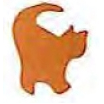 Mylar Shapes Kitty Cat (5")